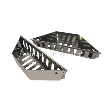 Stainless Steel Char-Basket Charcoal Briquet Holders